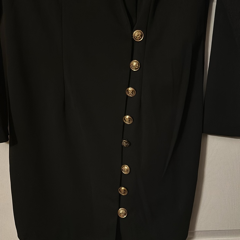 NWT black suit dress - Picture 3 of 4